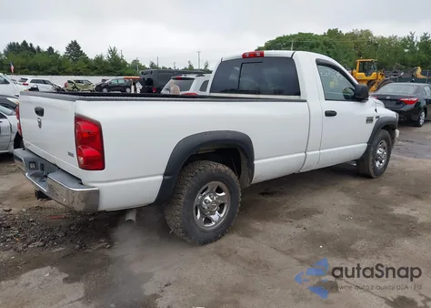 2007 Dodge Ram 2500 Slt/Sport из США, поврежденный, VIN 3D7KR26D97G789717